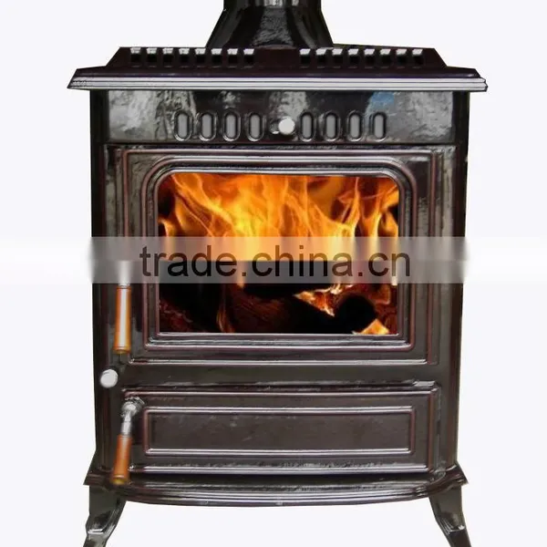 Cheap Cast Rion Wood Burning Freestanding Heat Stove for Sale photo-6