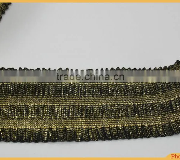 New Design Lurex Jacquard Elastic Webbing photo-2