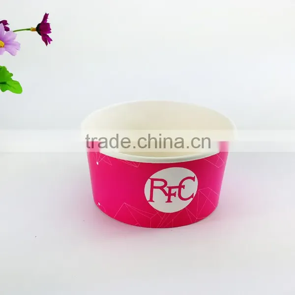 Disposable Paper Bowl With Lid For Take Away, Paper Soup Bowl Disposable Hot Soup Paper Bowl photo-2