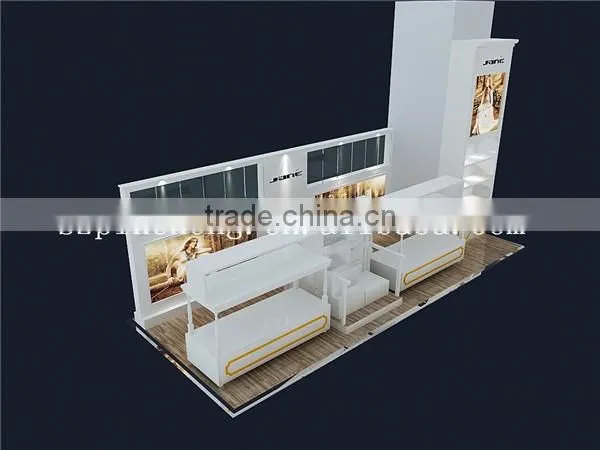 Cosmetic Shop Counter Design, Display Showcase With Mirror for Boutique photo-2