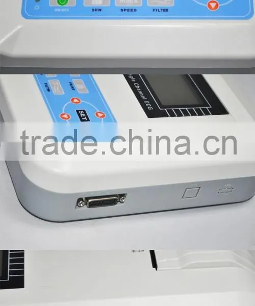 High-resolution One-touch Operation Standard 12 Leads Digital ECG Machine photo-3