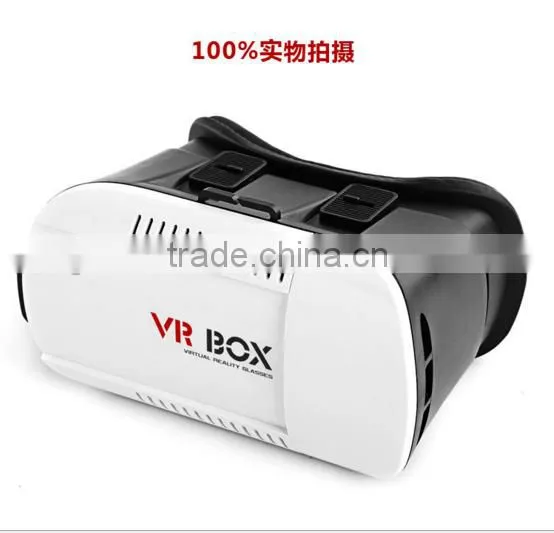 Plastic Google Cardboard Version Vr Box 2.0 Virtual Reality 3D Glasses photo-3