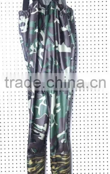 Popular Design Fashion Style Durable Waterproof Pvc Tarpaulin Fishing Chest Waders