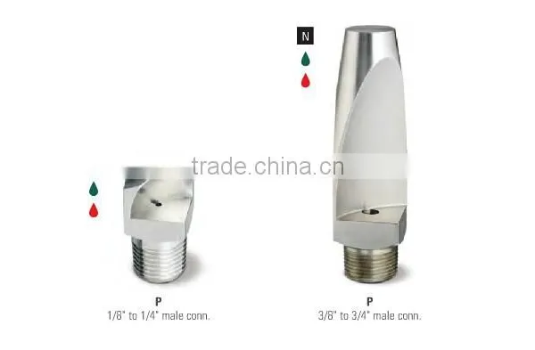 Vee Narrow Angle Brass Flat Fan Water Spray Nozzle photo-2