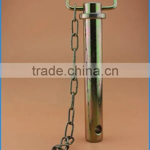 Zinc Yellow Trailer Parts Hitch Pin With Wire Lock Pin photo-2
