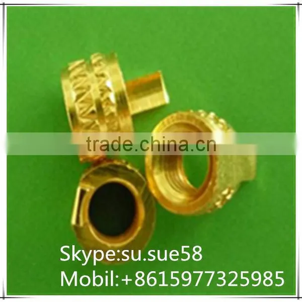 Fatory Supplier Brass Kunrled Inserts Nuts photo-2