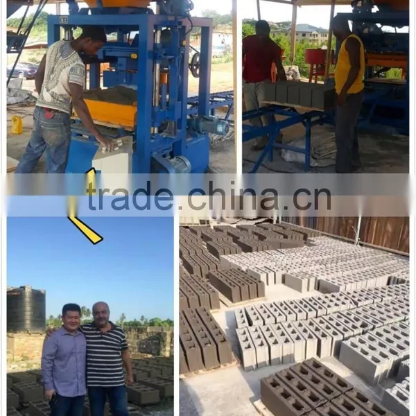 Dongyue Qt4-24 Africa Easy Brick Making Machine photo-5