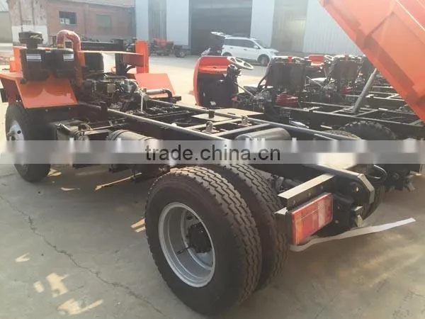 Loading 2t Diesel Engine Dumper Cargo Tricycle for Ore photo-4