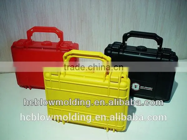 Custom Plastic Precision Tool Case Equipment Instruments , Helicopter Carrying Case