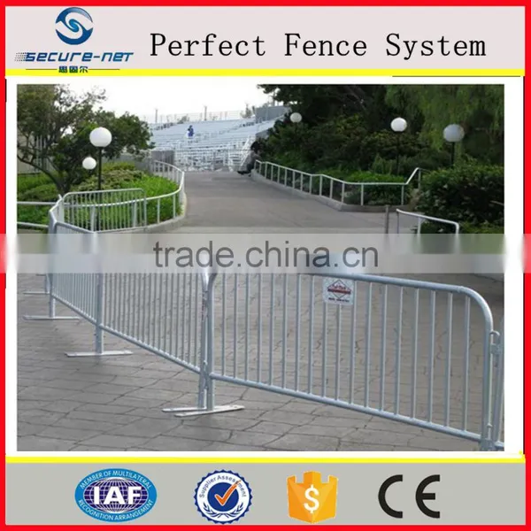 Road Barricade or Pedestrian Barrier/metal Crowd Control Barrier at Riot/event for Crowd Control photo-2