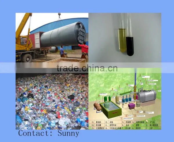 DAYI Hot Sale Waste Plastic Pyrolysis Plant With ISO,CE,SGS photo-4