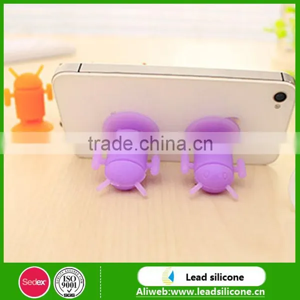 Lady Shoes Shape Silicone Phone Hodler Fashion Girl's High Heel Silicone Phone Holder photo-5