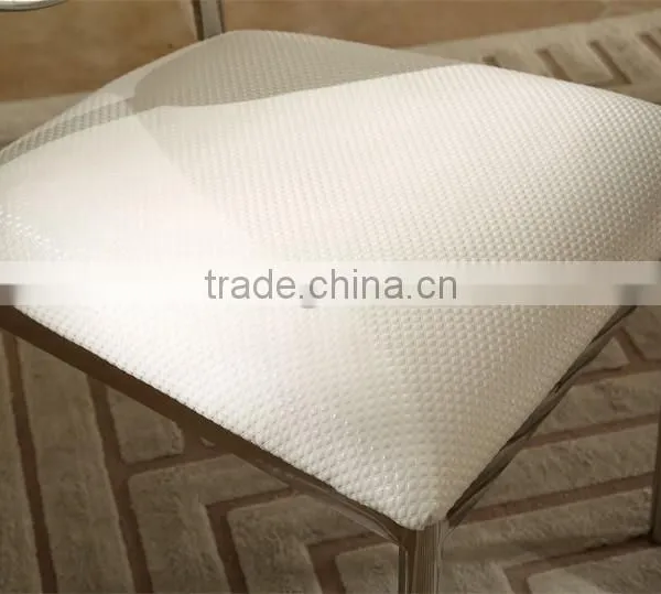 White Cover Silver Banquet Chair Wedding Chair photo-3