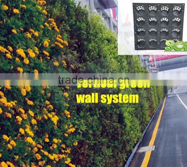 2016 New Garden Supply Wedding Flower Wall Outdoor Pots photo-3