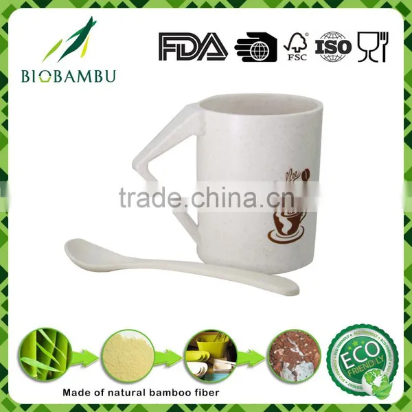 YK-C1017 Affordable Eco-friendly Bamboo Fiber Travel Mug photo-2