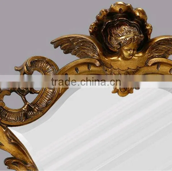 Ornate Resin Living Room Decorative Wall Mirror FA-033S-01 photo-3