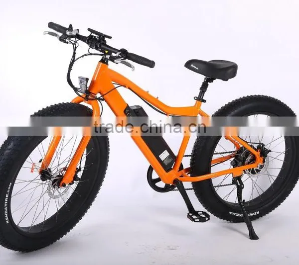 26 Inch Suspension 48V Motor Fat Tire Electric Bike e Bike photo-2