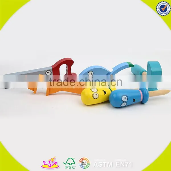 2017 Wholesale Best Sale Lovely Baby Wooden Diy Tool W03C019 photo-3