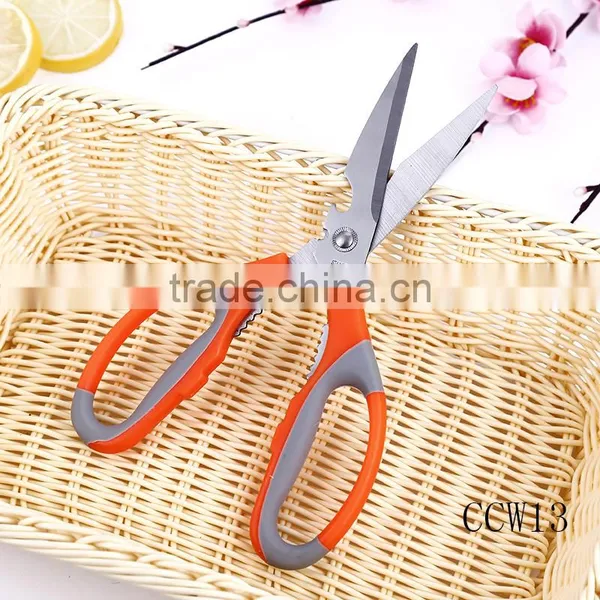 Best Selling Top Quality Popular PP TPR Handle Kitchen Scissors photo-4