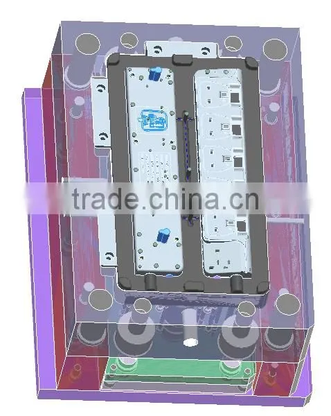 5 Outlet Switch Socket Injection Mould photo-3