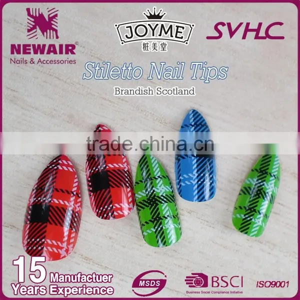 New Arrival Hot-selling Full Cover Pointed Art Design Nails photo-2