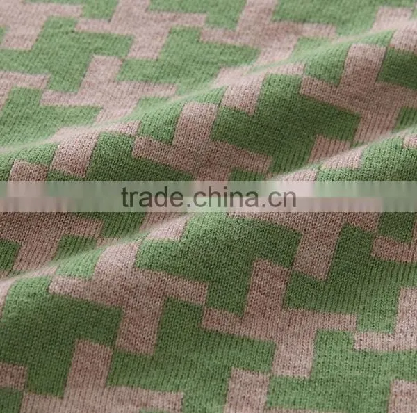 100% Fine Wool Men's Light Green Knitwear Cardigan photo-6