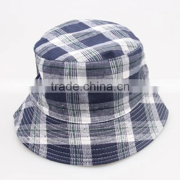 Various of High Quality Europestyle Checked Bucket Hat photo-6