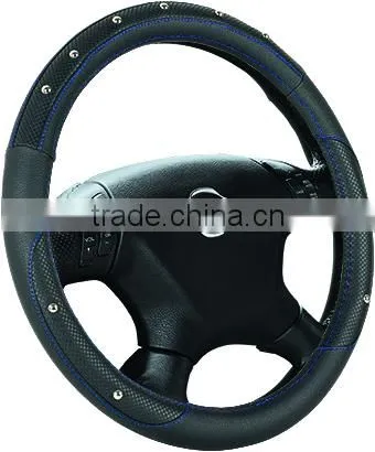 Fantastic Good Quality Suave PU Car Steering Wheel Cover photo-2