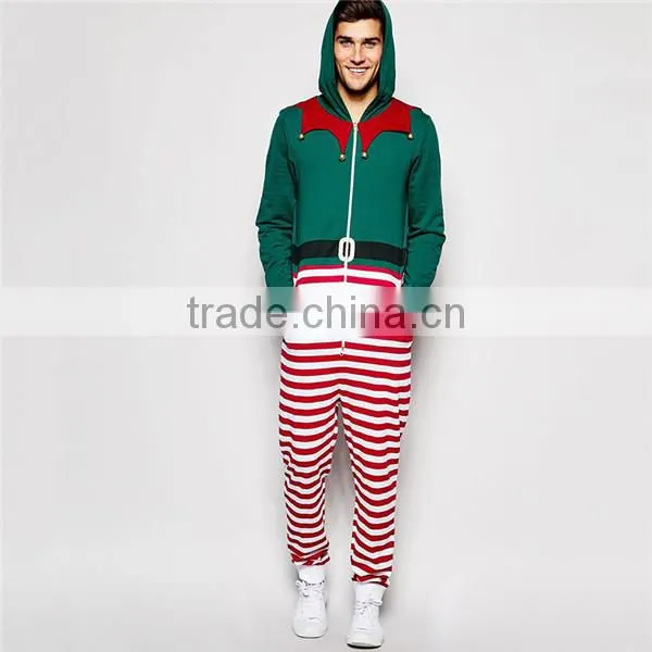 PA0009A Loungewear Christmas Elf Onesie With Bells photo-4