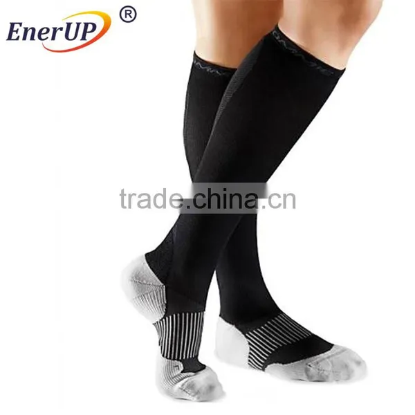 High Quality Free Sample Anti-Bacterial Brethable Compression Copper Socks photo-4