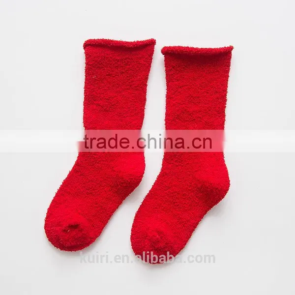Baby Boy Girl Cotton Winter Slip Socks Kids Children Thicken Socks Toddler New Born Long Snow Pattern photo-5