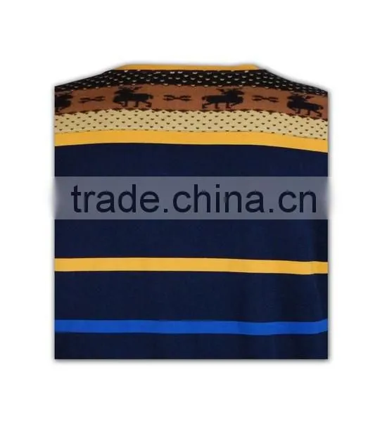 ISO9001/BSCI Manufature Casual Striped Colorful Cardigan Sweater photo-5