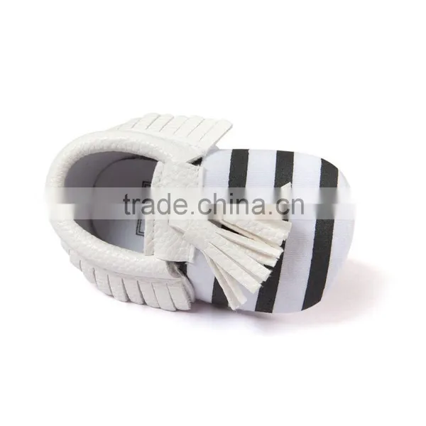 PU Baby Moccasins With Tassels, Tassel Baby Moccasin photo-5