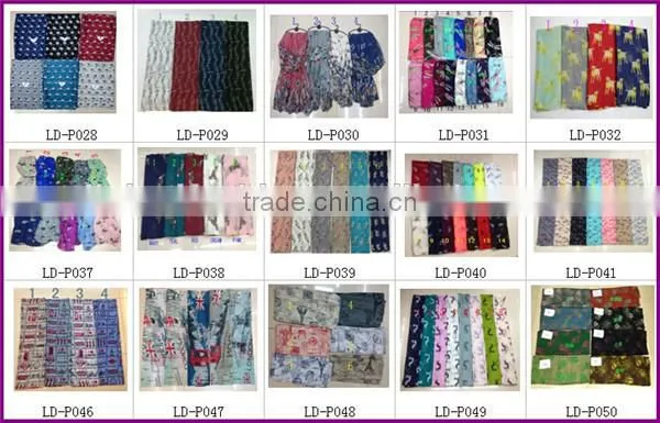 Printed Big Design Scarf With Italian Digital Machine photo-3