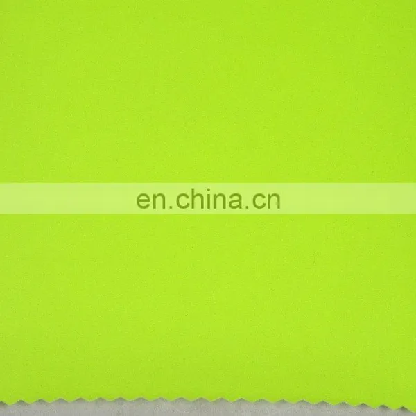 High Visibility Fluorescence PU Leather