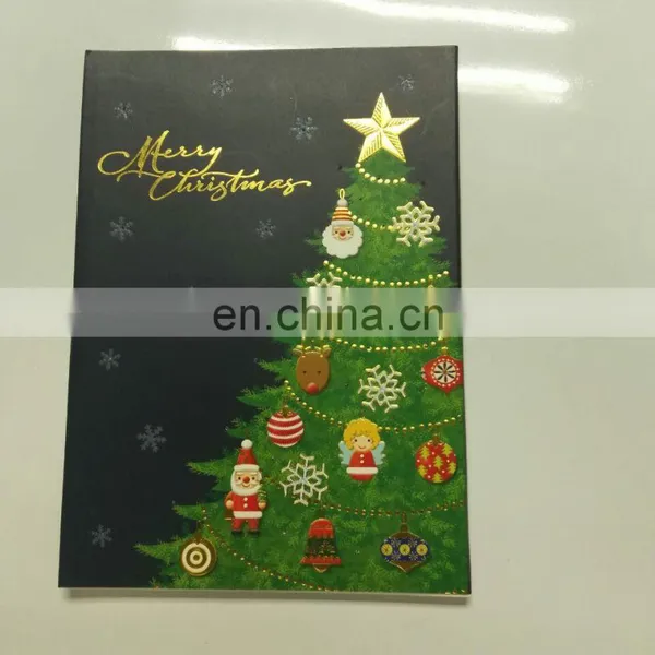 Factory Wholesale Handmade Decorate Supplies Customized Printing Greeting Card With Led Light photo-4