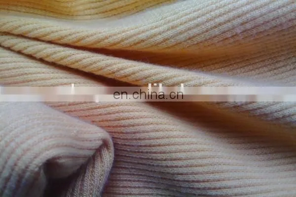 Winfar Polyester Knit Fabric Collar 2*2 Rib Poly Span Rib Fabric for Garment photo-2