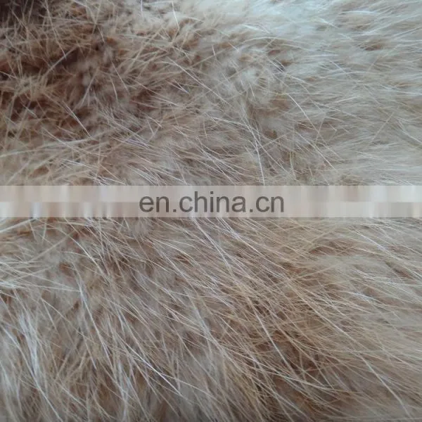 Knitted Fur Vest Waistcoat Women Nutria Fur Mini Vest photo-4