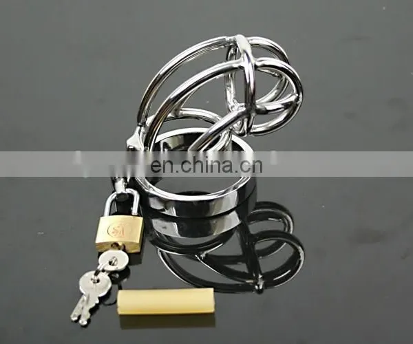 Sexy Chastity Device Penis Lock, Men Penis Cover photo-3