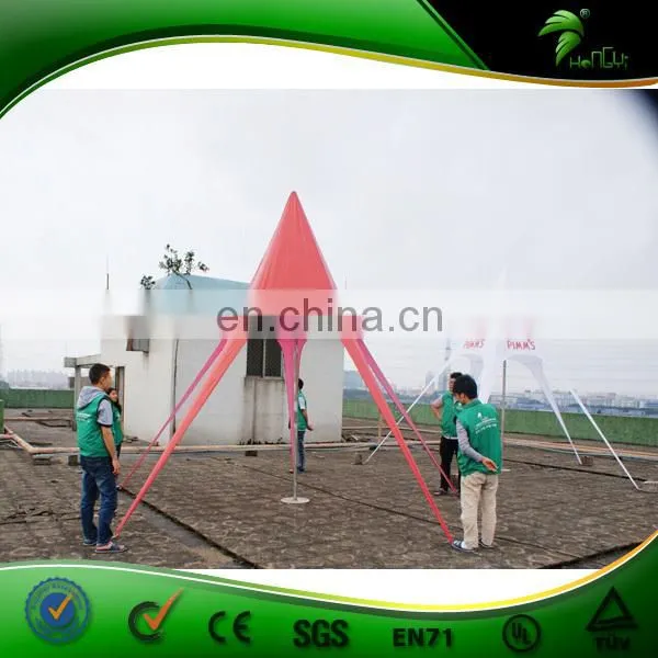 Red Star Shaped Tent Oxford Material Foldable Outdoor Event Star Tent photo-4