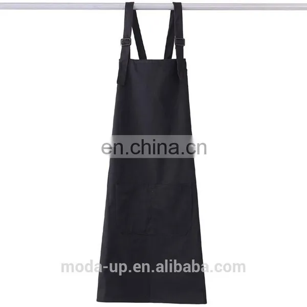 Cotton Plain Kitchen Apron With Custom Logo High Quality From China photo-4