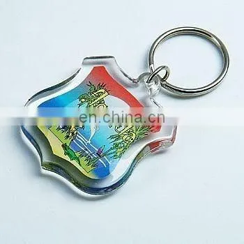 Advertising and Decoration Blank Acrylic T-shirt Key Chains photo-6