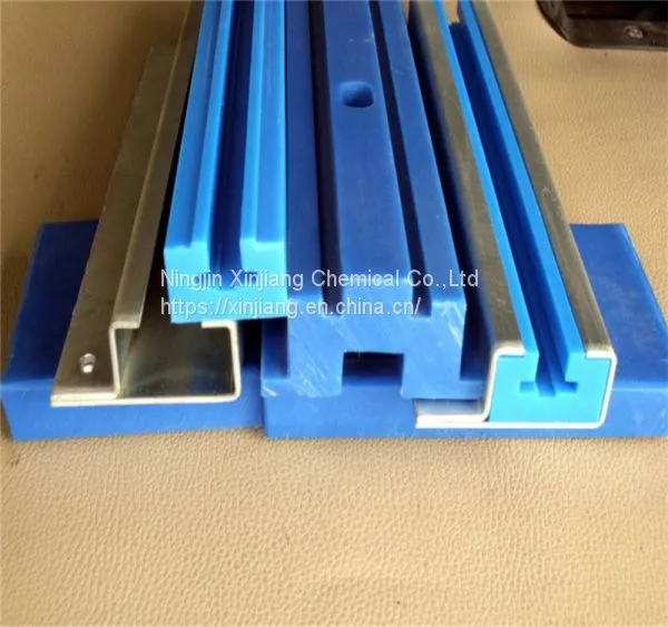 Wear Resistant Uhmw pe Guide, Plastic Guides Rail, Plastic Chain Guide Plate
