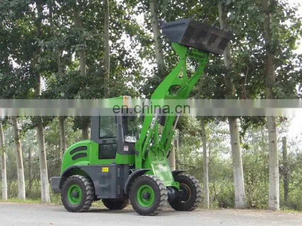 1.2ton 4 Wheel Drive,12-6.5 Tire Small Hydraulic Wheel Loader photo-5