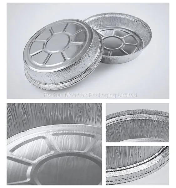 9'' Round Foil Take-out Pan photo-3