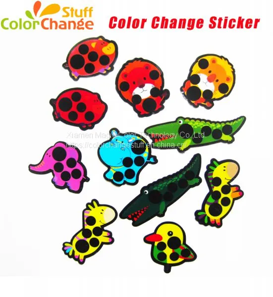 Liquid Crystal Fever Thermometer Sticker Baby Forehead Thermometer photo-3