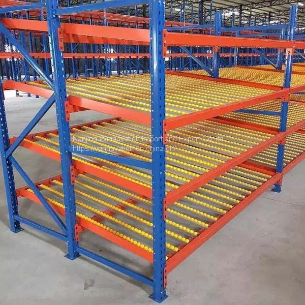 FIFO Warehouse Storage Pallet Carton Flow Racks photo-5