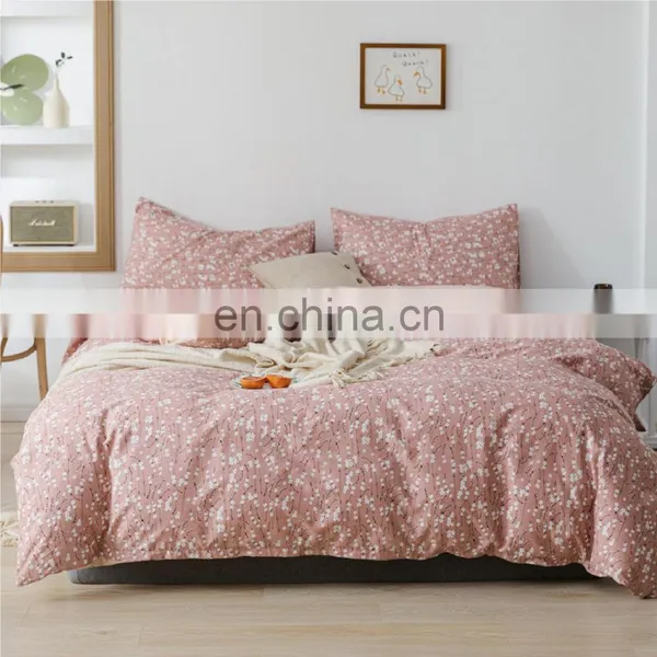 Cheap Fitted Home 3 Piece 3D Super King Size Queen 100% Cotton Printing Bed Sheet Duvet Cover Set photo-6