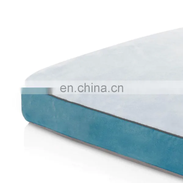 Memory Foam Dog Bed With Removable Washable Cover Soft Velvet Fabric Ped Bed Mattress photo-7