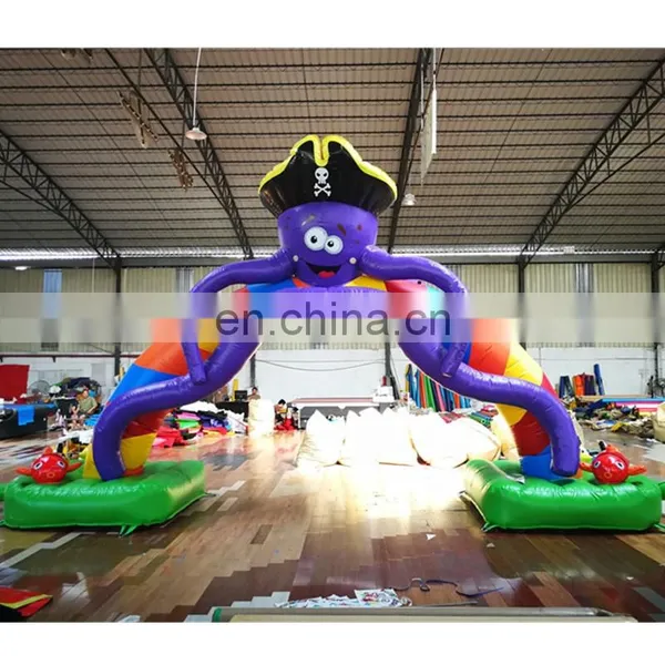 Beautiful Inflatable Rainbow Arch Attractive Blow Up Entrance Arch For Party Decoration photo-4